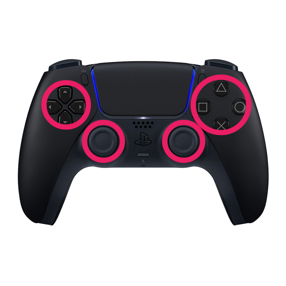 STICKS TMR Y BOTONES CLIKY