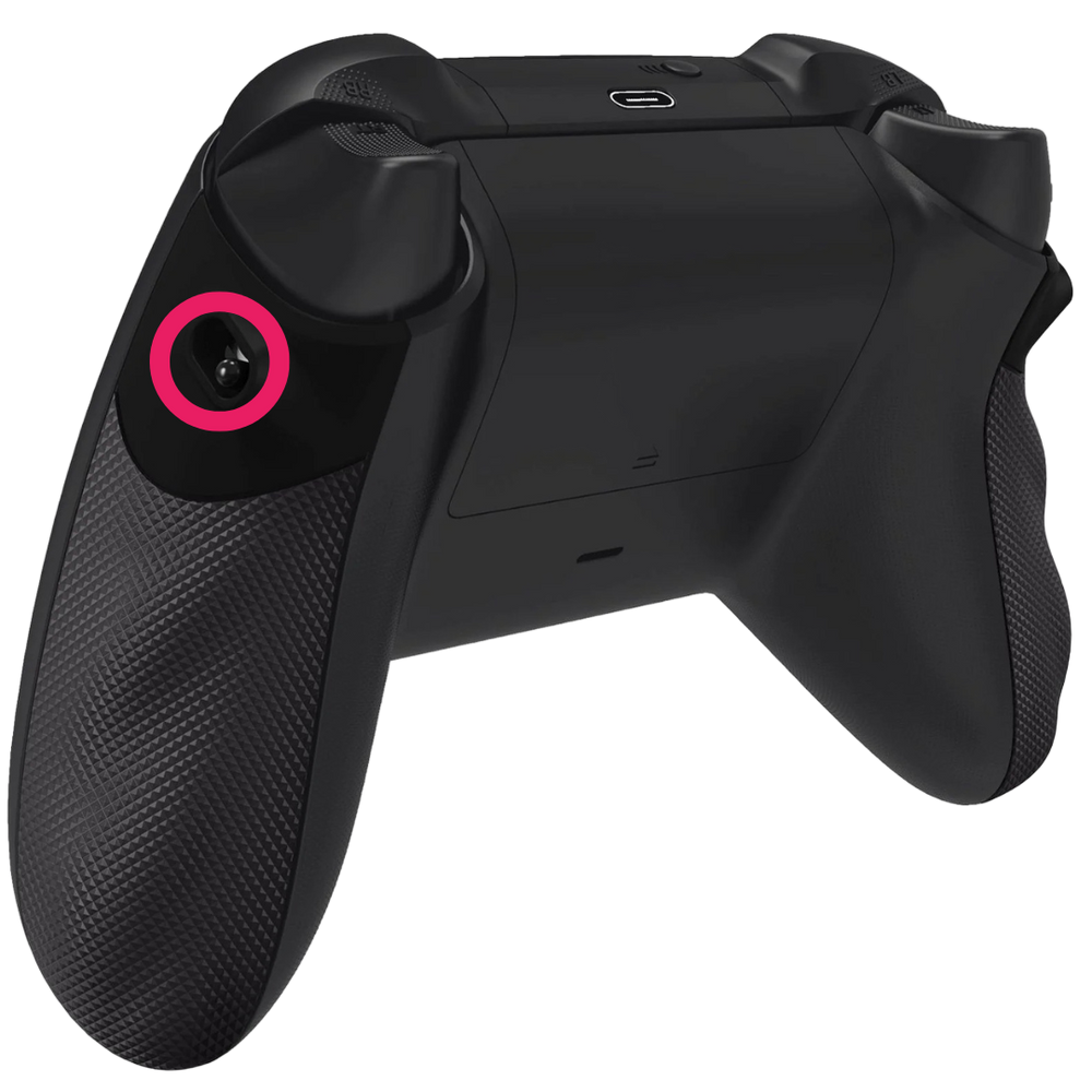 RECORTE DE GATILLOS Y GRIP DE GOMA XBOX