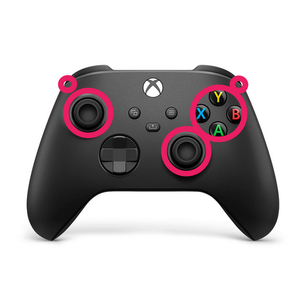 STICKS TMR, RECORTE DE GATILLOS Y BOTONES CLIKY