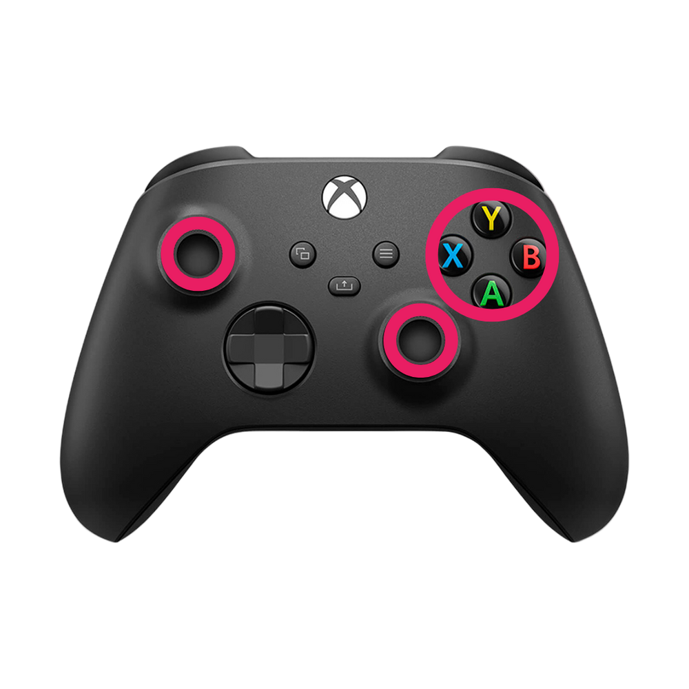 STICKS TMR Y BOTONES CLIKY